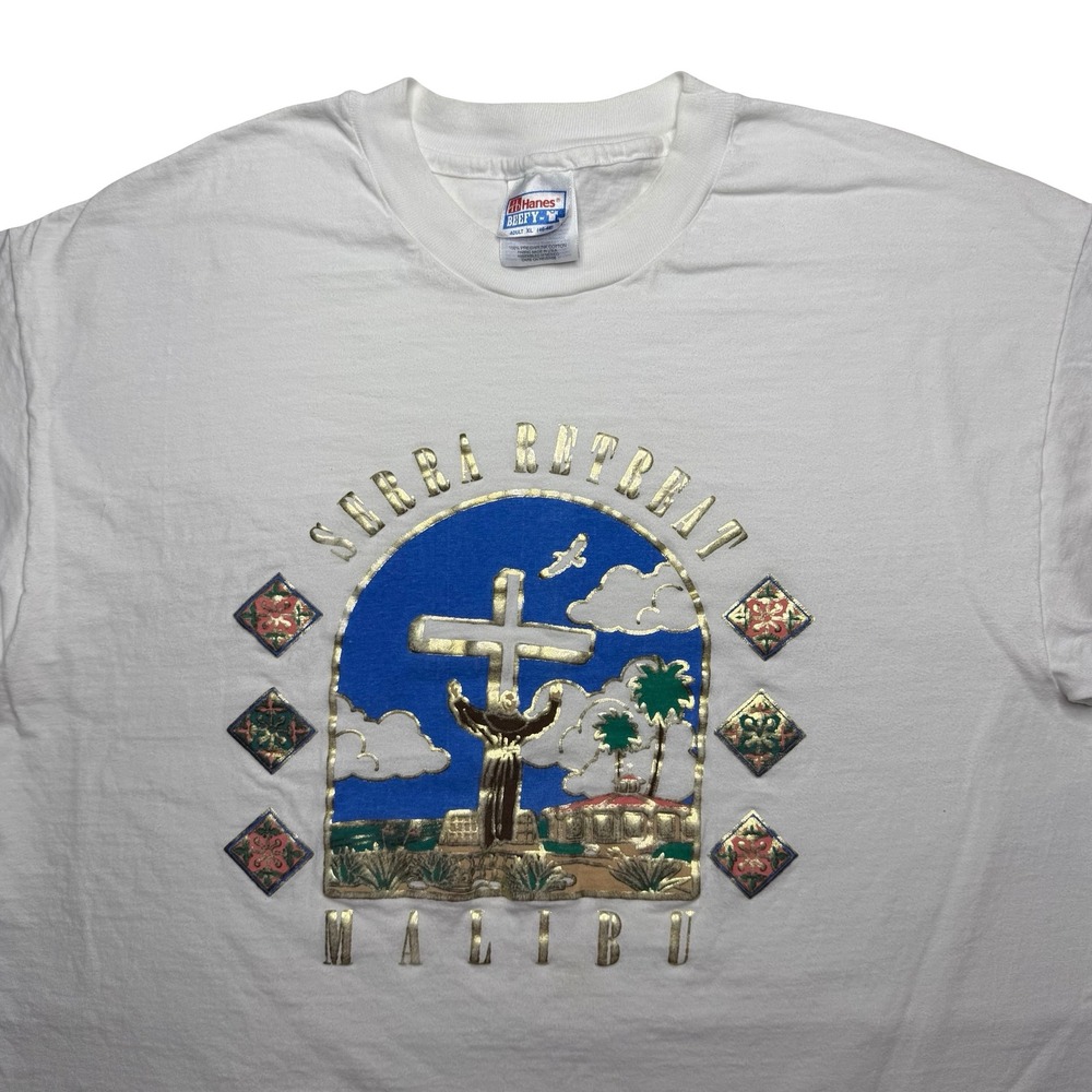 Vintage 90s Serra Retreat‎ Malibu shirt